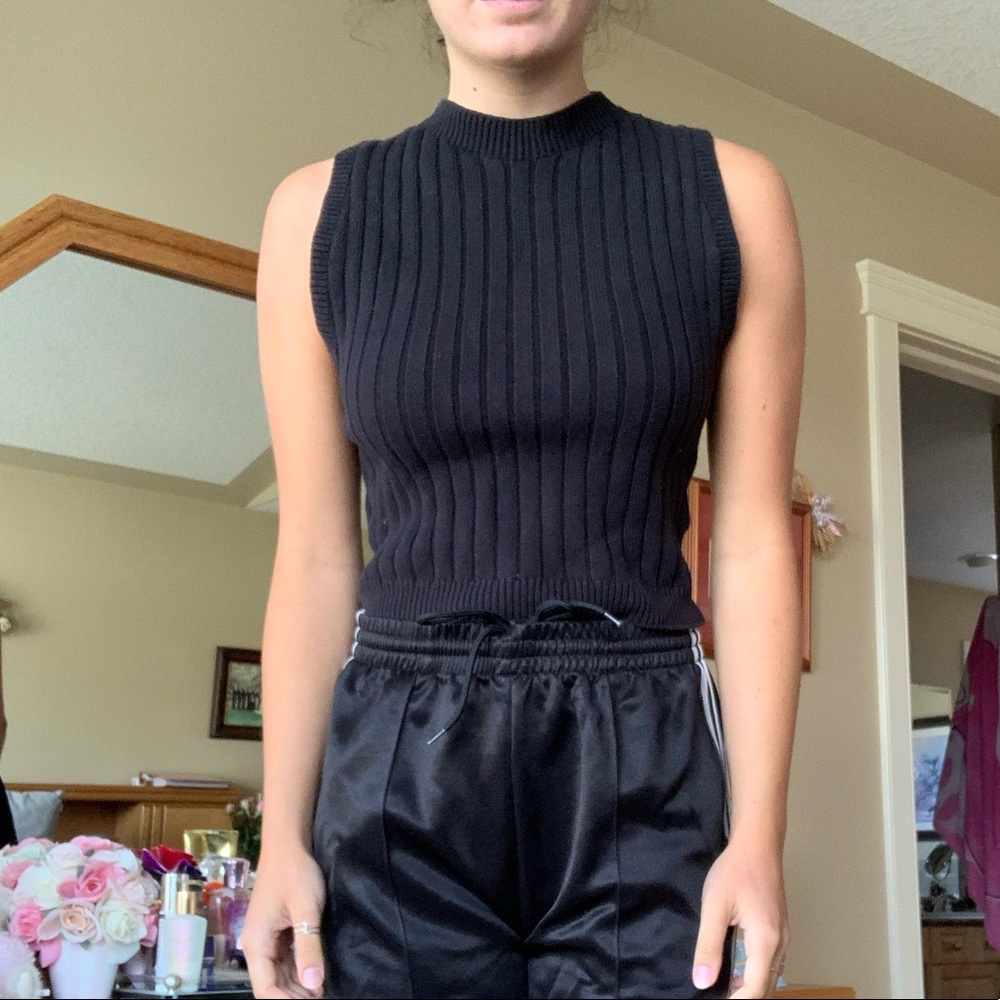 American apparel tank top sweater (L)